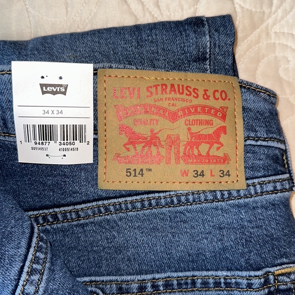 NEW Levi’s 514 straight men’s jeans - Picture 10 of 16